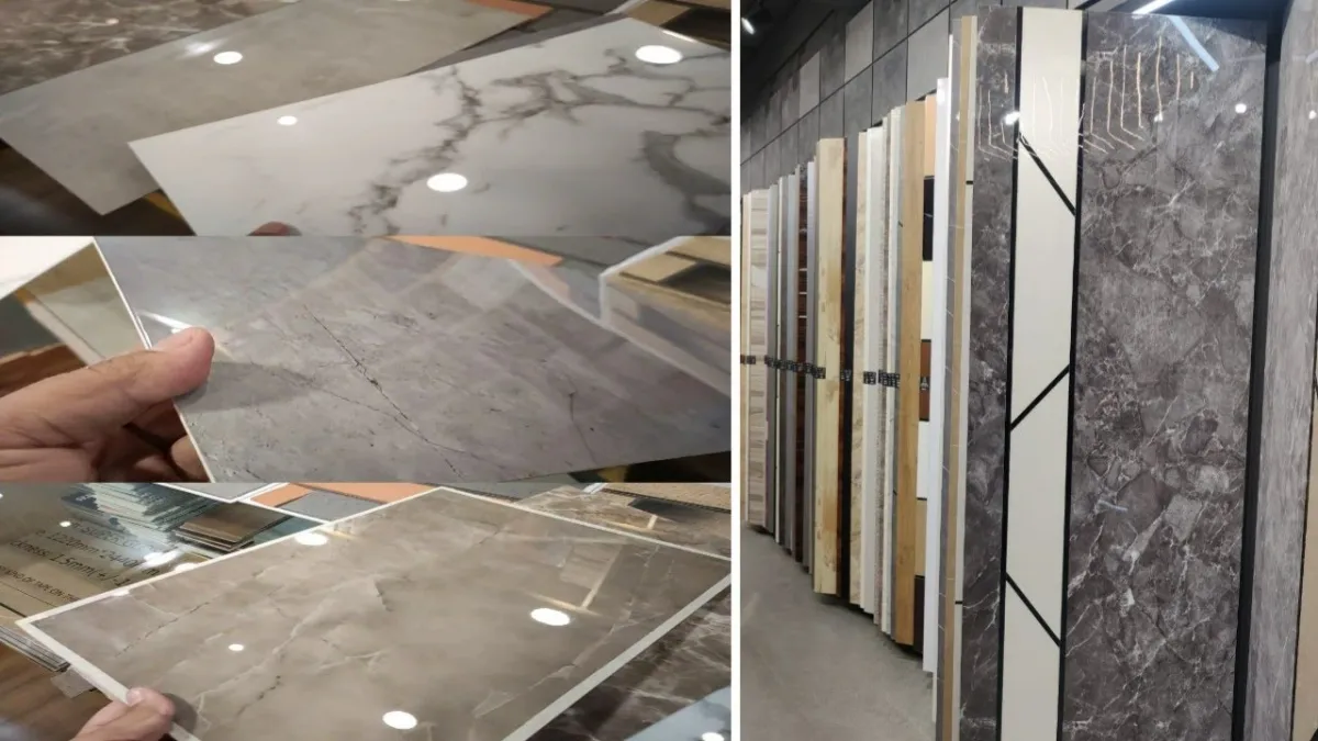 انواع طرح و رنگ ورق های گلاس کابینت