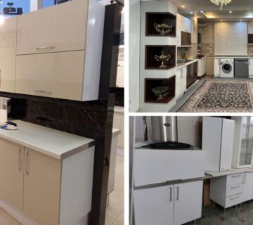 تصویر شاخص 3 کابینت های گلاس دست دوم مدرن سفید