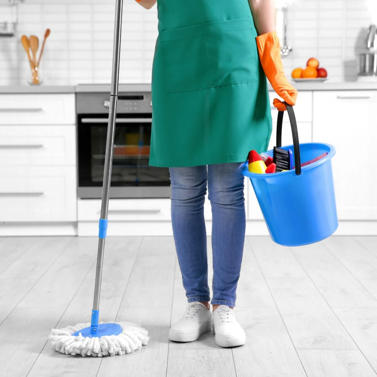 نگهداری و نظافت کابینت ام دی اف سفید کرم