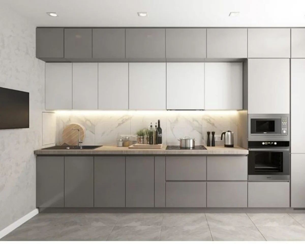 کابینت پرطرفدار ام دی اف سفید طوسی